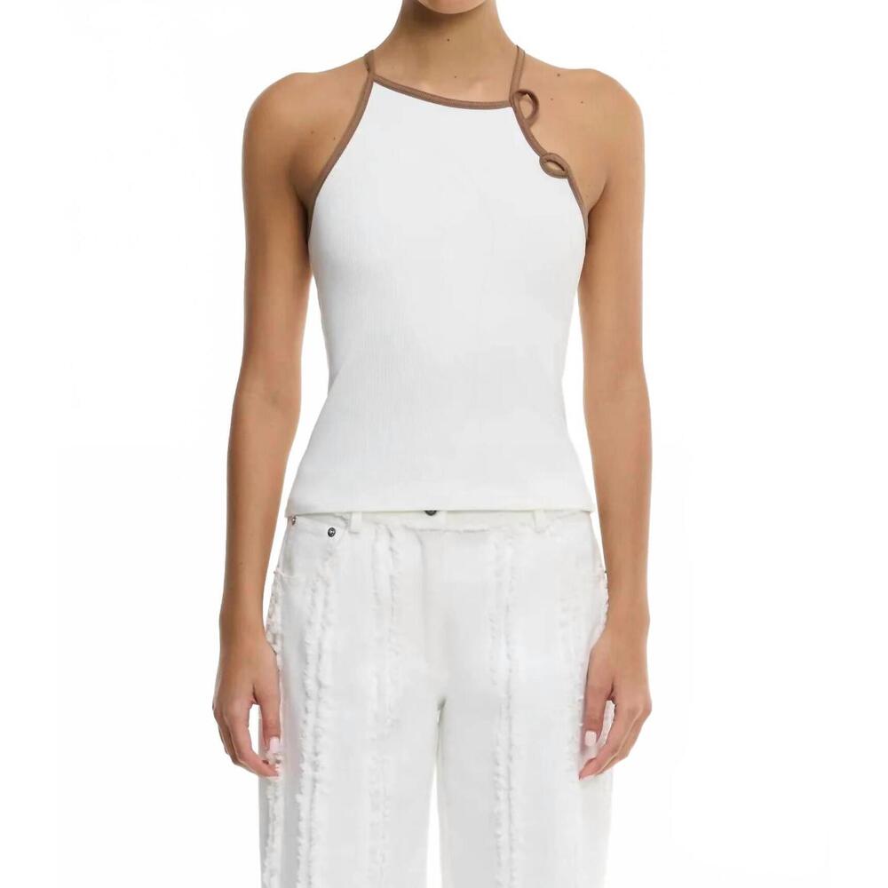 NEW SIGNIFICANT OTHER august top in white
